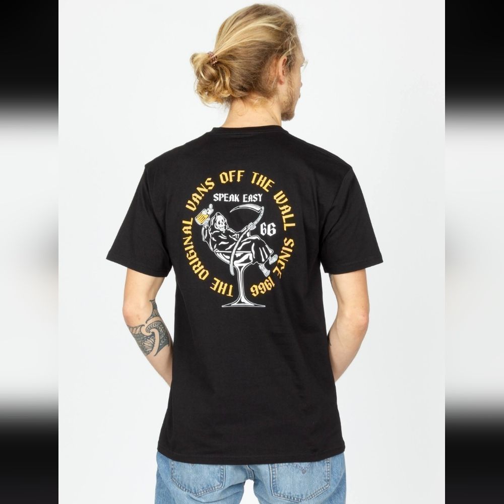 VANS‎ "Speak Easy" Black T-Shirt Size M